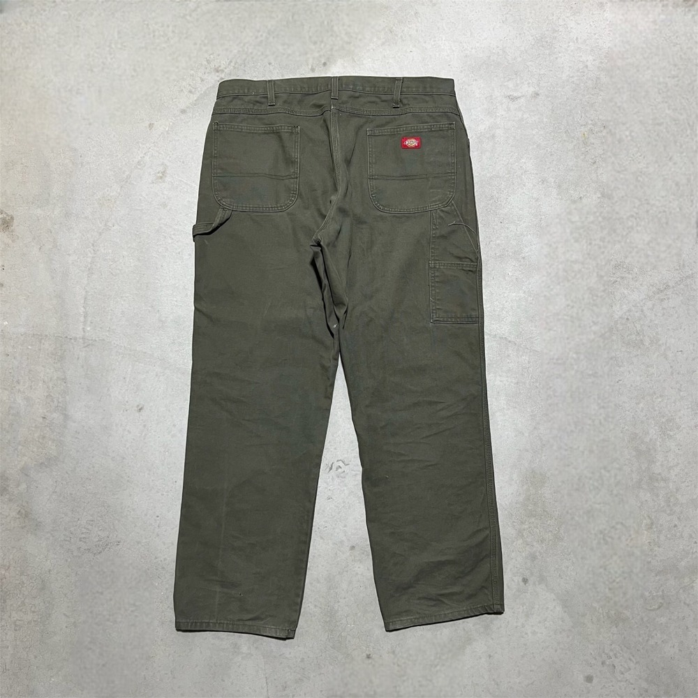 Baggy Vintage olive green dickies carpenter pants 40x32